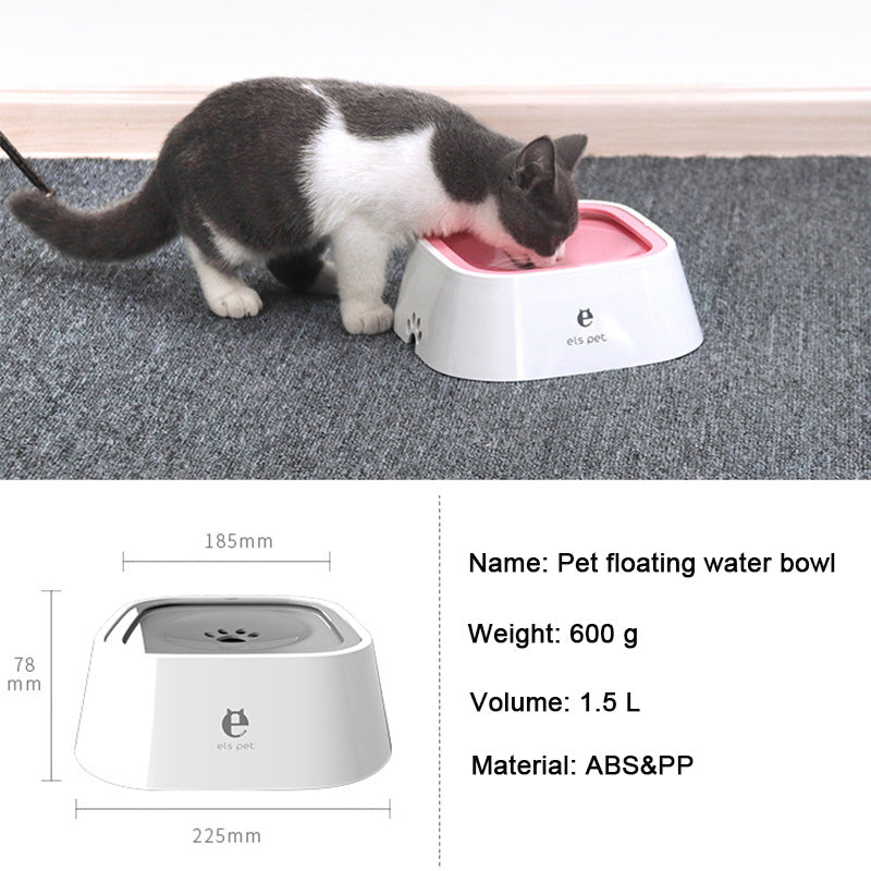 Pet Floating Bowl no Water Splashing