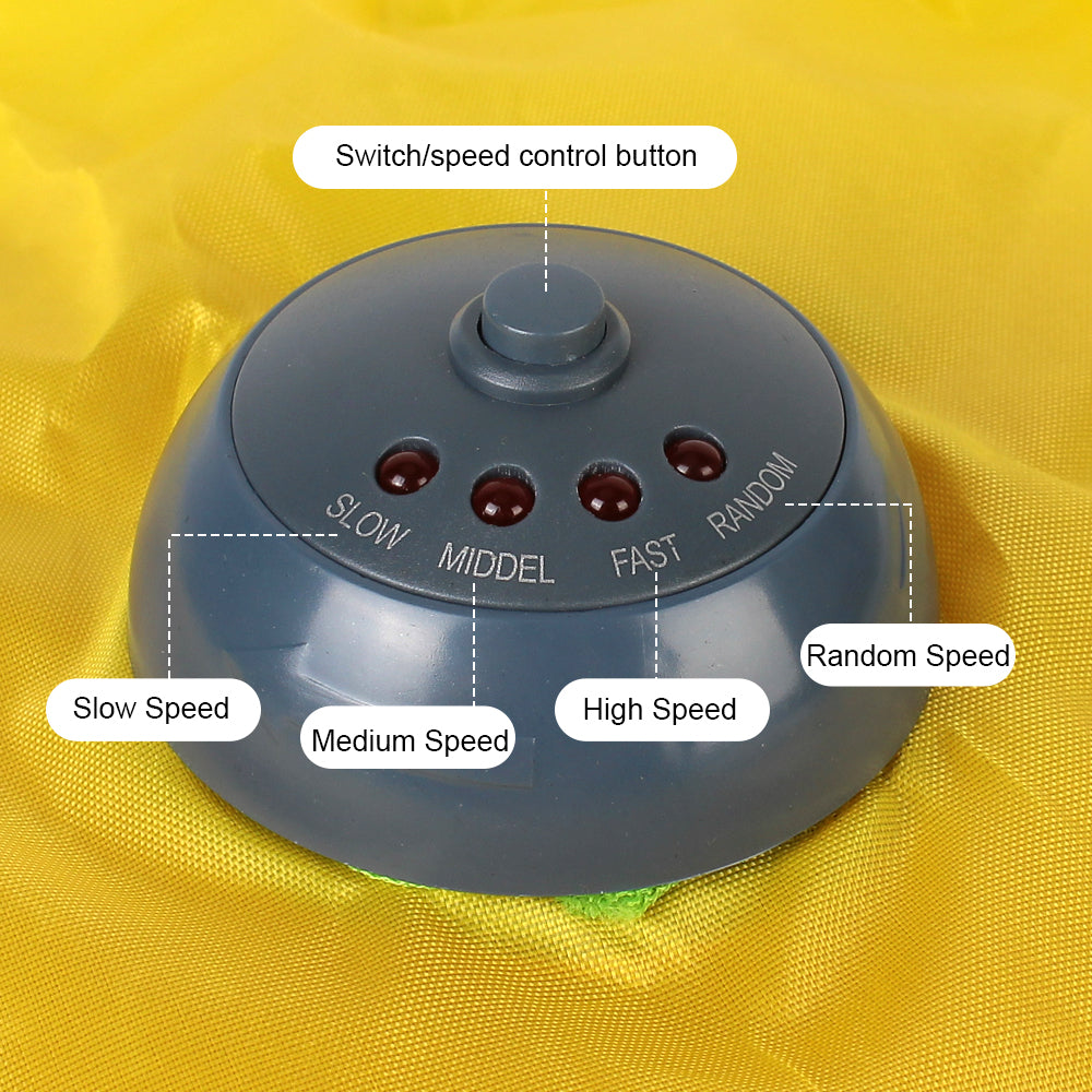 Automatic 4 Speed Interactive Pet Toy