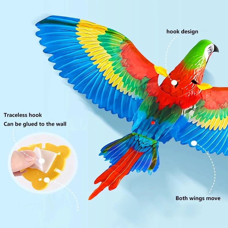 Interactive Flying Bird Toy for Cats
